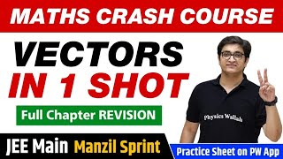 VECTORS in One Shot  Full Chapter Revision  Class 12  JEE Main [upl. by Ahcim828]