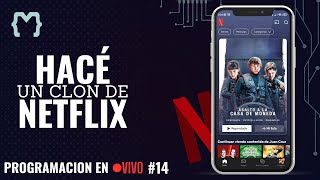 Aprendé Metodología BEM haciendo un CLON DE NETFLIX  PROGRAMACIÓN EN VIVO 14 [upl. by Essilec848]