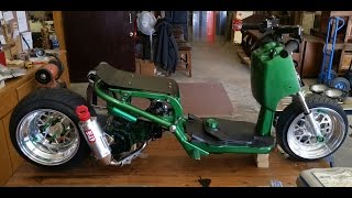 gy6 honda ruckus build part 3 [upl. by Grove388]