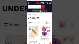 Best Cheapest Price Products Starting From ₹9 For Dropping Shipping And Reselling shorts deodap [upl. by Kendricks]