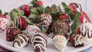 How to Make Chocolate Covered Strawberries  Best Chocolate Covered Strawberries Recipe [upl. by Kumler]