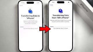 How To Transfer Data from old iPhone to iPhone 16 Pro All Data [upl. by Nomrej]