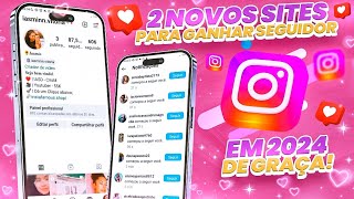 🔥 COMO GANHAR SEGUIDORES NO INSTAGRAM COM SITES GRATUITOS atualizado [upl. by Ardnek]