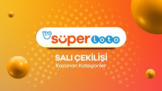 Süper Loto 14 Mayıs 2024 Çekilişi No 58  Kazanan Kategoriler [upl. by Afrika]