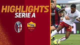 Bologna 00 Roma  Serie A Highlights 202223 [upl. by Neellek]