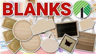 Easy Dollar Tree BLANKS DIY Crafts to Sell Transform 125 Items into Cash [upl. by Eddi]