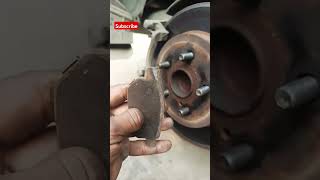 Easy brake pad replacement 😲👈 YouTube viral shots [upl. by Kidder]