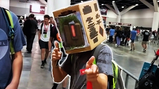 Vlog Professional Zylbrad Cosplay  RTX 2017 [upl. by Eneryc]