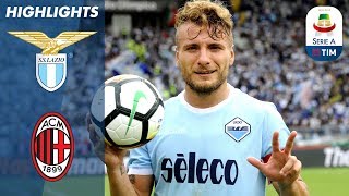 Lazio 41 Milan  Highlights  Giornata 3  Serie A TIM 201718 [upl. by Abroms]