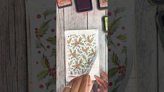 Layering Stencil Magic christmas crafting [upl. by Adriel]