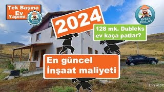 2024 fiyatları ile dubleks ev maliyeti [upl. by Deedahs86]