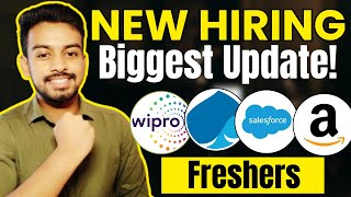 Zoho Salesforce Hsbc Capgemini Wipro Biggest Hiring OFF Campus Drive For 2025 2024 2023 Batch [upl. by Idet]