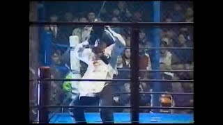 Terry Funk vs Leatherface  IWA Japan STEEL CAGE MATCH 1994 [upl. by Amisoc]