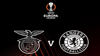 RANGERS DRAW BENFICA VERY TOUGH BUT WINNABLE EUROPA LEAGUE LAST 16 DRAW REACTION [upl. by Ohs]