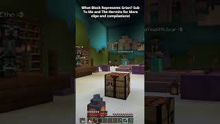 What Block Represents Grian  ETHO VS GRIAN  Hermitcraft Moments [upl. by Vinia]