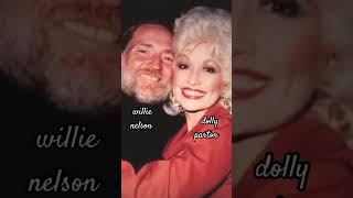 willie nelson amp dolly parton two legendary performers in the music world so many hit songs shorts [upl. by Kozloski]