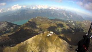 Paragliding Grindelwald First  Interlaken [upl. by Erlina579]