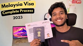 Malaysia Tourist Visa Apply Online Complete Process 2024  Visa Fees  Documents  EVisa [upl. by Ettenuahs]