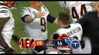 Evan McPherson Game Winning 52 Yard Field Goal vs Titans in NFL Divisional Round [upl. by Htilil369]