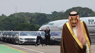 How Saudi King Salman Travel with Style [upl. by Yelrebmik]