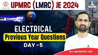 UP Metro Previous Year Question Paper Electrical  UPMRC JE Electrical Syllabus  Day5 [upl. by Nutsud]