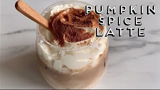 Pumpkin Spice Latte Recipe  How to Make Pumpkin Spice Latte at Home  Fall Recipes [upl. by Ynohtnaleahcim]