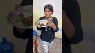 Ghar pe cake banaya 🤤 vlog 40 minivlog trending [upl. by Blakely102]