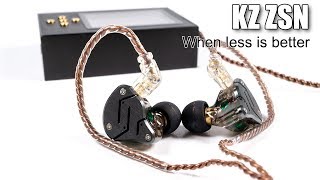 KZ ZSN hybrid earphones review [upl. by Velma]