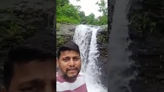 Dhabdhaba Nashik Mokhada Road waterfall water rains raining [upl. by Benzel806]