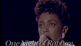 Anita Baker  One Night Of Rapture 1987 [upl. by Nilrak112]