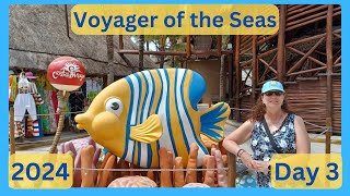 6 Night Western Caribbean Cruise  Voyager of the Seas  Day 3 [upl. by Hogg]