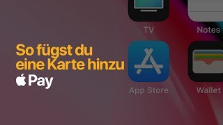 Apple Pay – So fügst du eine Karte auf dem iPhone hinzu – Apple [upl. by Hannover]