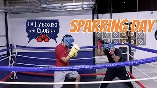 La 17 Boxing Club  Sparring Preparativo  Rayo VS Zurdo  Lunes 65  Round 1 [upl. by Coonan210]