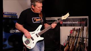 Nordstrand Acinonyx Bass  Bergantino Forte HP amp HD412  Andy Irvine [upl. by Rodi835]