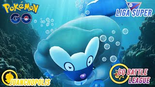 ¡LLEVANDO A BIBAREL EN LIGA SÚPERPokémon Go PvP [upl. by Donny]