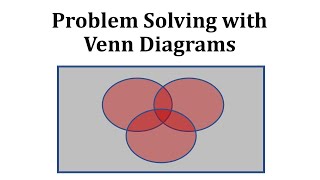 Solving Problems with Venn Diagrams [upl. by Hinkle]