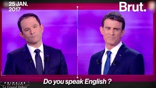 Do you speak english  Les politiques français parlent anglais [upl. by Rodman]