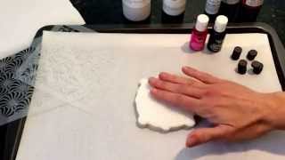 Airbrushing and stenciling basics [upl. by Leong10]