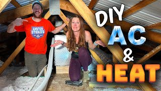 Replace Your Old HVAC System With THIS DIY Heat Pump Install [upl. by Ilrac795]