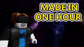 Making A Roblox VR Game In 1 Hour [upl. by Ube]