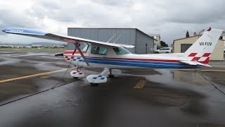 Cessna 152 full walk around Archerfield Airport [upl. by Atirahc]