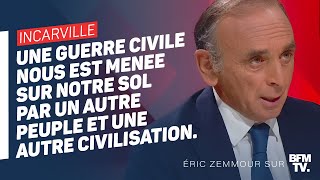 Eric Zemmour sur BFM TV  Je propose la remigration pour les criminels d’origine étrangère [upl. by Zane]