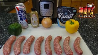 Beer Brats in the Instant Pot [upl. by Hawger]