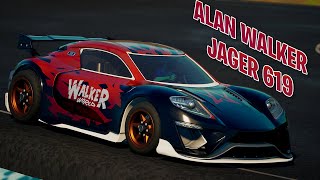 FREE Alan Walker Jager 619 Gameplay  Fortnite [upl. by Ahselyt]