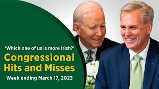 ‘Which one of us is more Irish’ — Congressional Hits and Misses [upl. by Zsolway809]