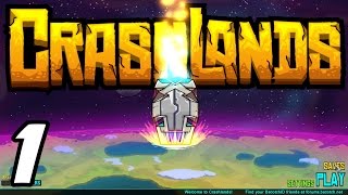 Crashlands E01  Getting Started Gameplay  Playthrough  1080p [upl. by Danni118]