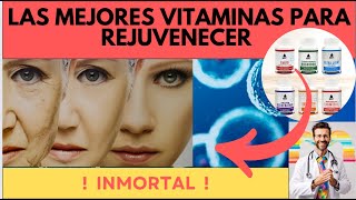 Las Mejores VITAMINAS para REJUVENECER la Piel y COMBATIR el Envejecimiento [upl. by Neeliak]