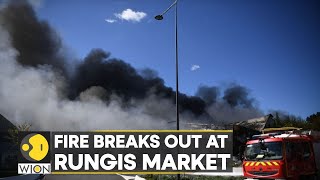 Rungis market Fire breaks out at worlds biggest produce market in Paris  World News  WION [upl. by Toiboid837]