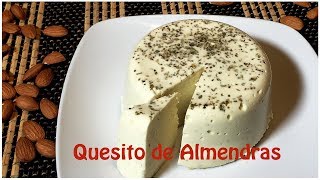 QUESO DE ALMENDRAS 🧀 Vegan friendly  SaludArT [upl. by Maison]