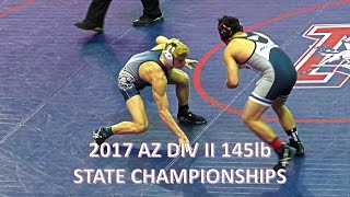 2017 AZ Div II 145lb State Championships [upl. by Carita]